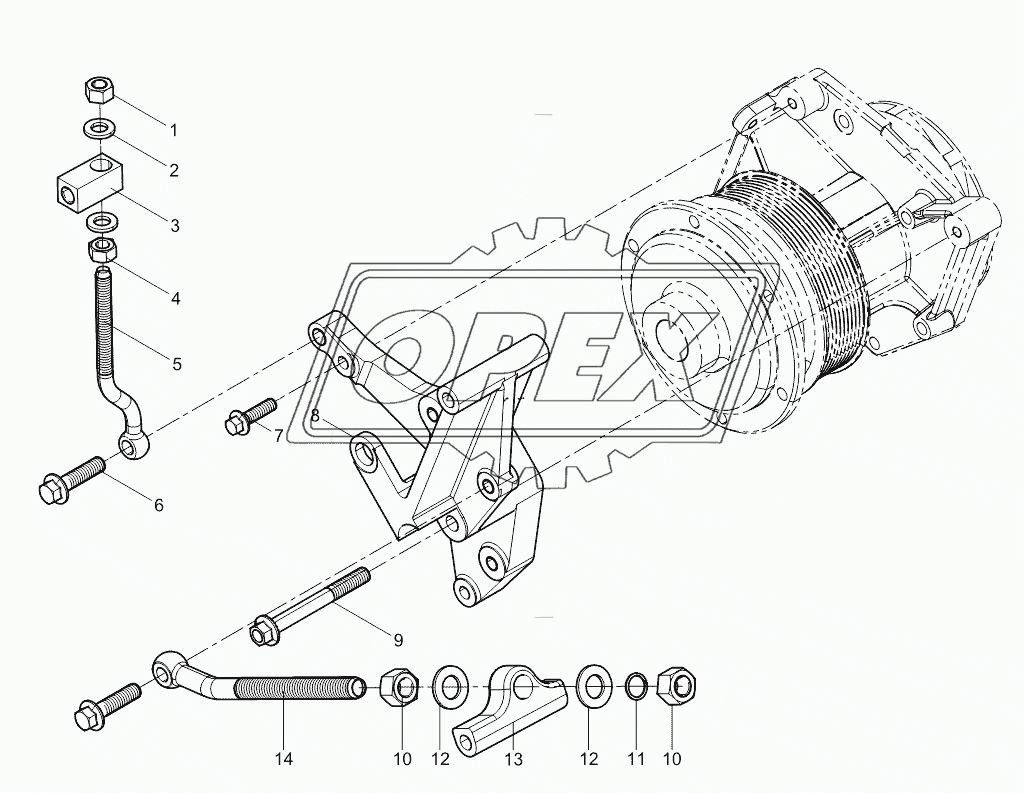 Generator Bracket Group