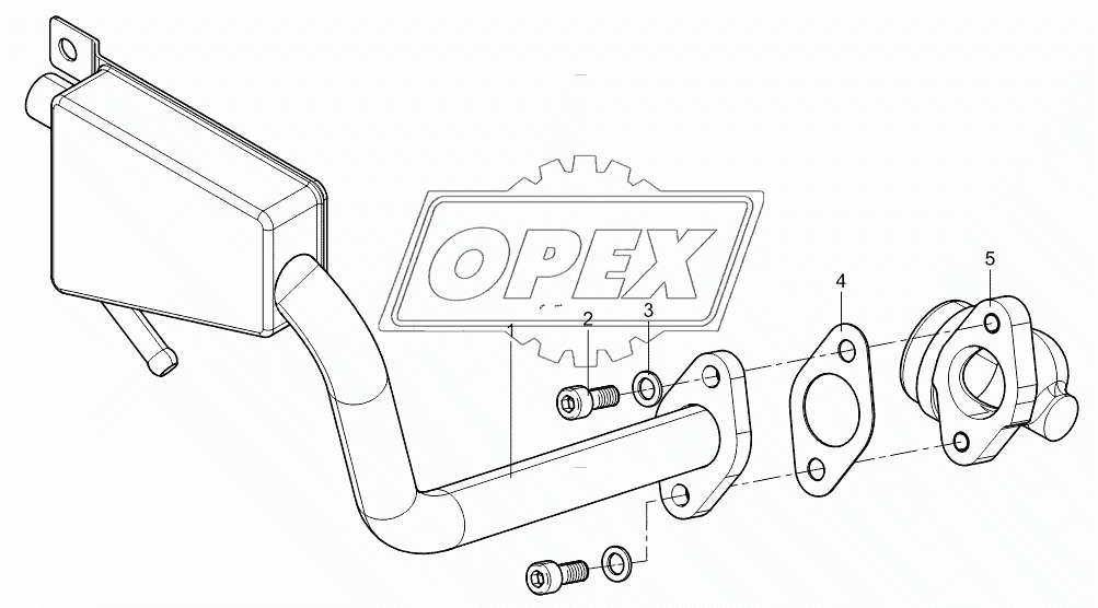 Oil-gas separator assembly