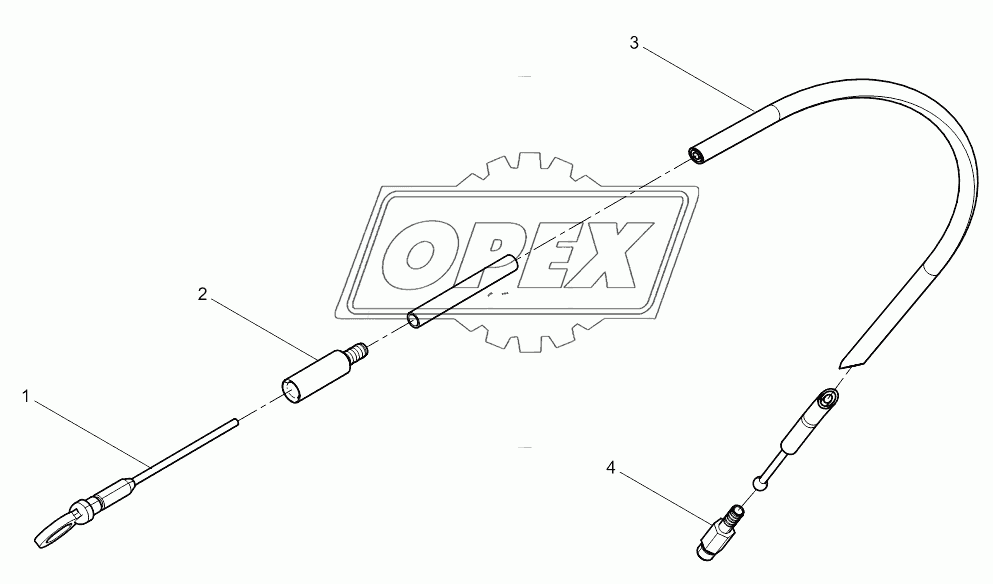 Oil dipstick assembly