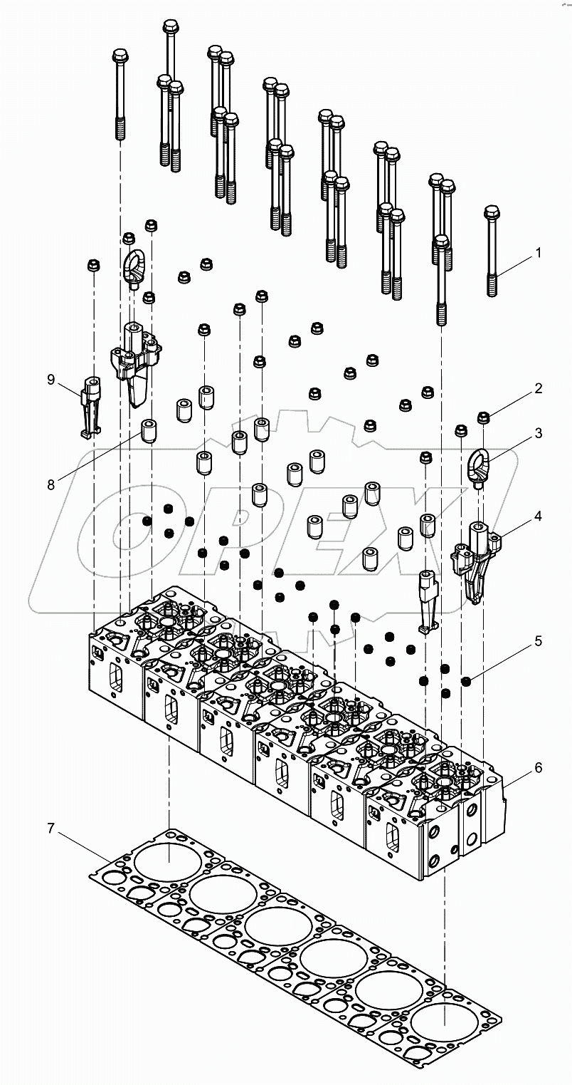  Cylinder head subassembly