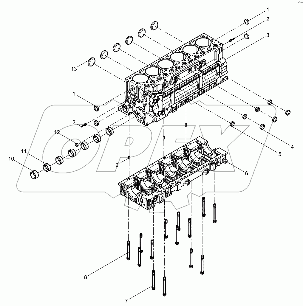  Sylinder block preassembly