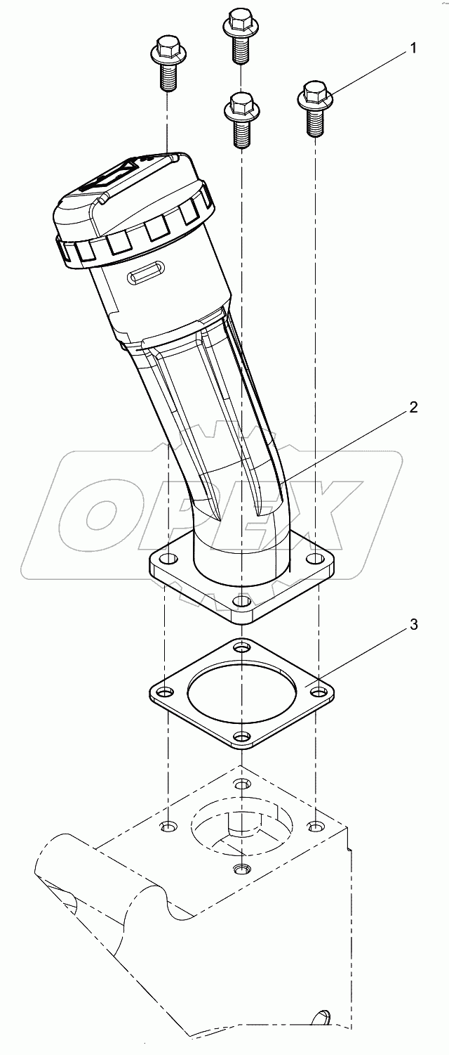  Oil filling tube group