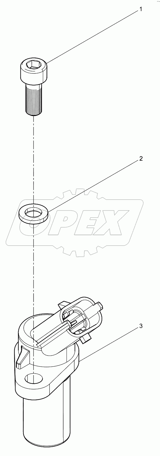  Speed sensor assembly