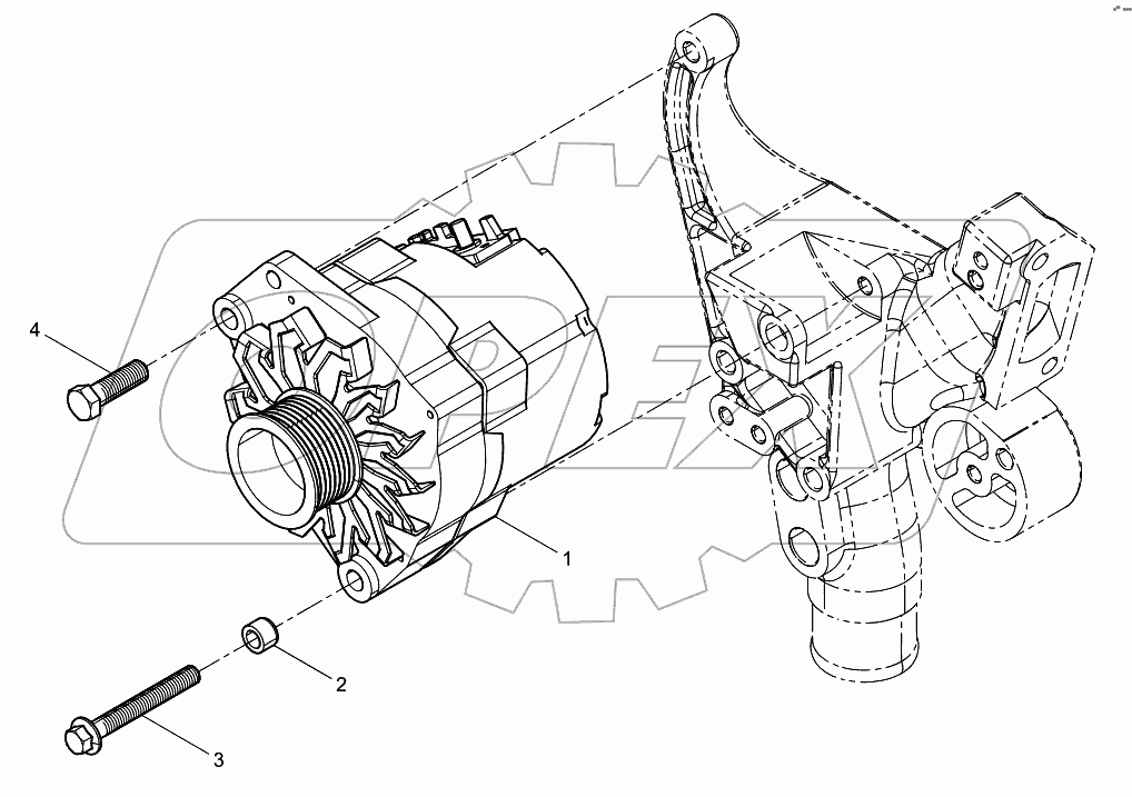  Complete alternator 8/13m26.3
