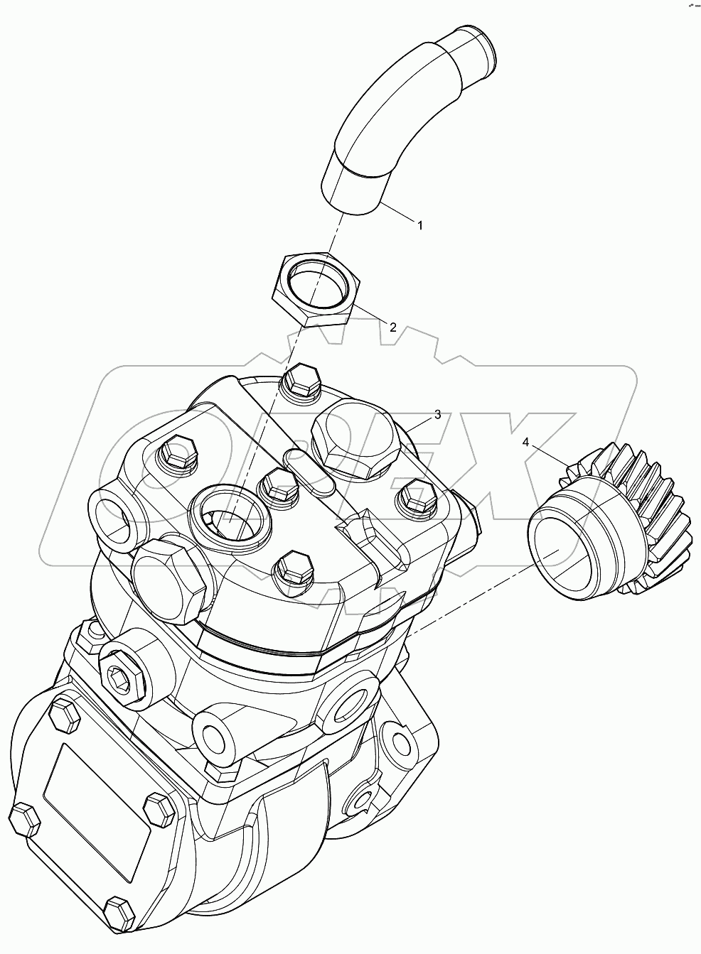 Air Compressor Assembly