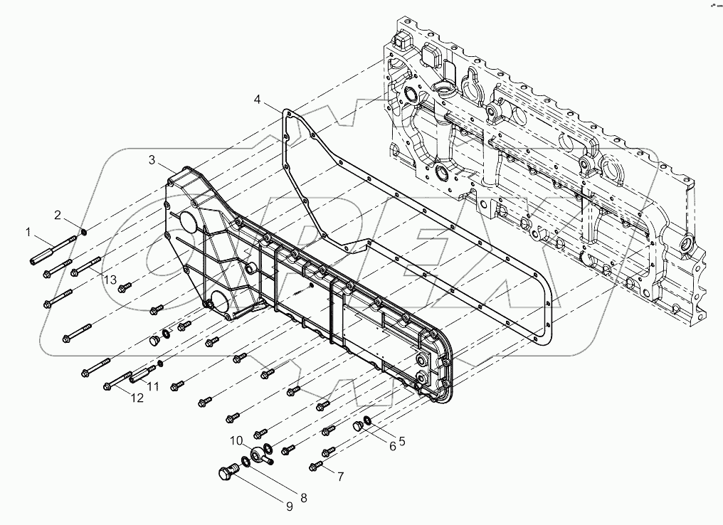  Oil cooler cap Group