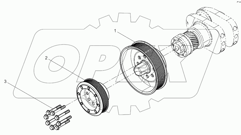  Crankshaft Pulley Group