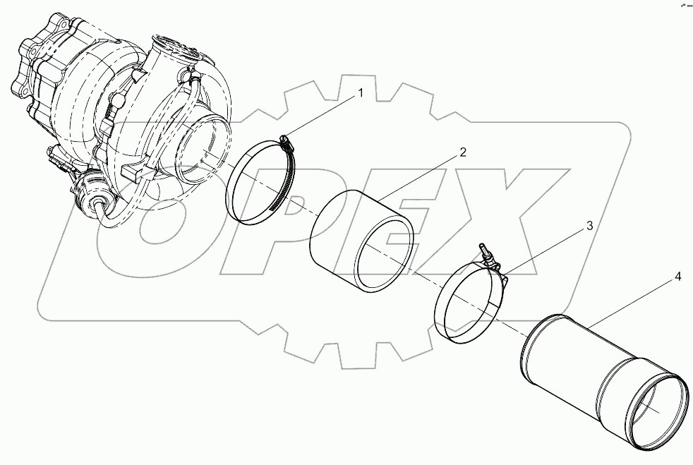  Compressor Pipe Group