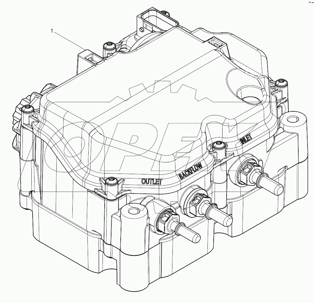  Packing Box Chassis Parts Group