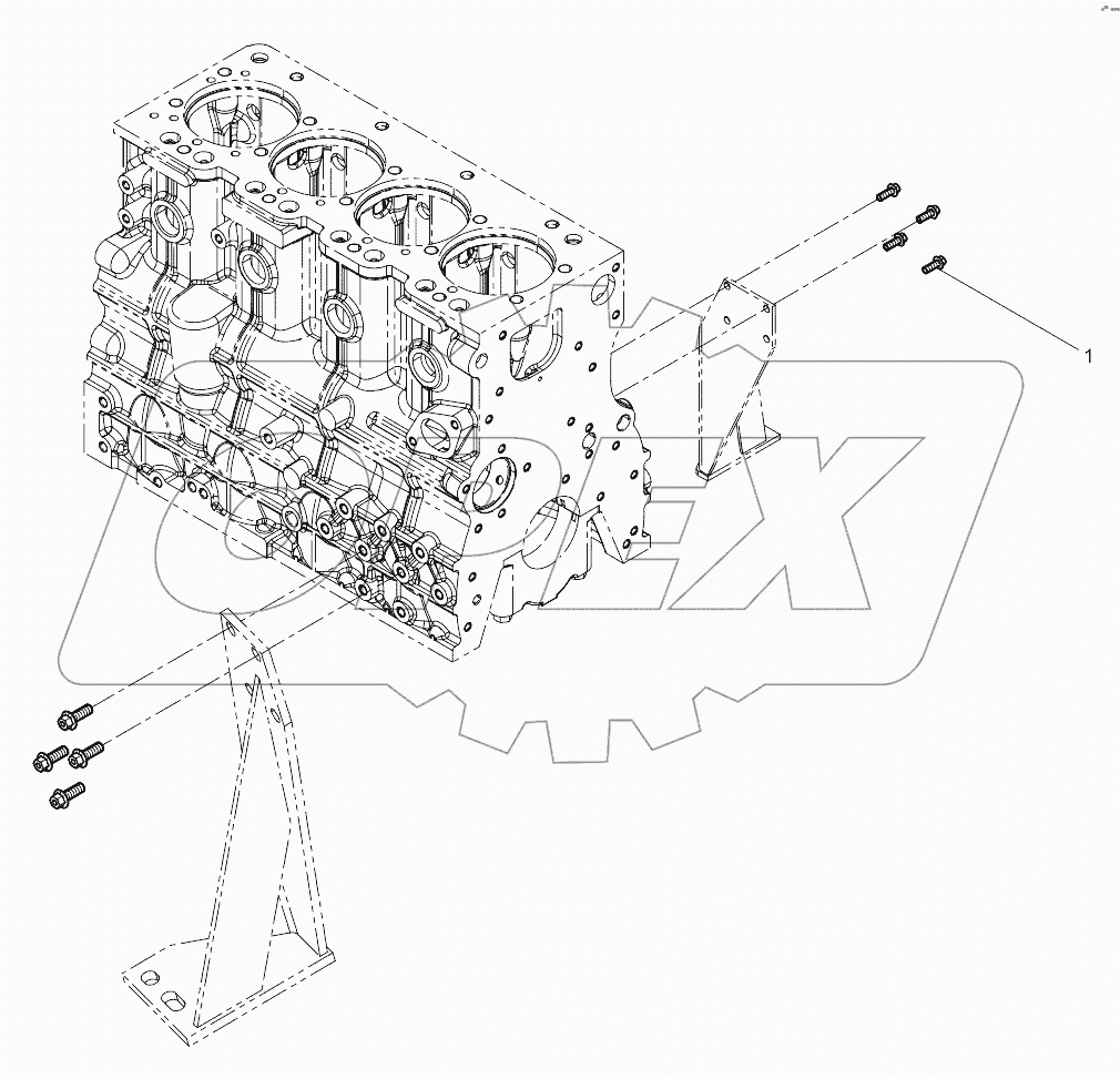  Engine Bracket Group