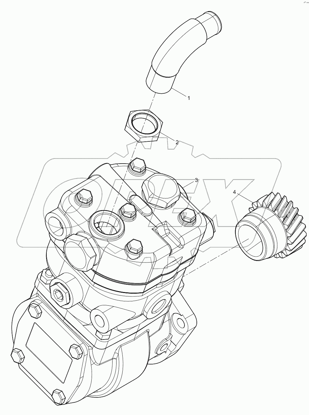  AIR COMPRESSOR ASSEMBLY