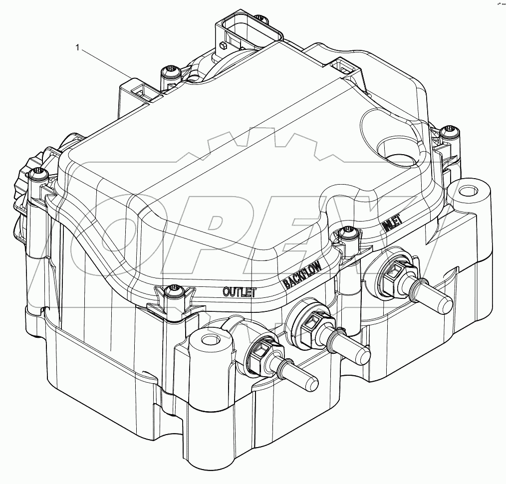  PACKING BOX CHASSIS PARTS GROUP