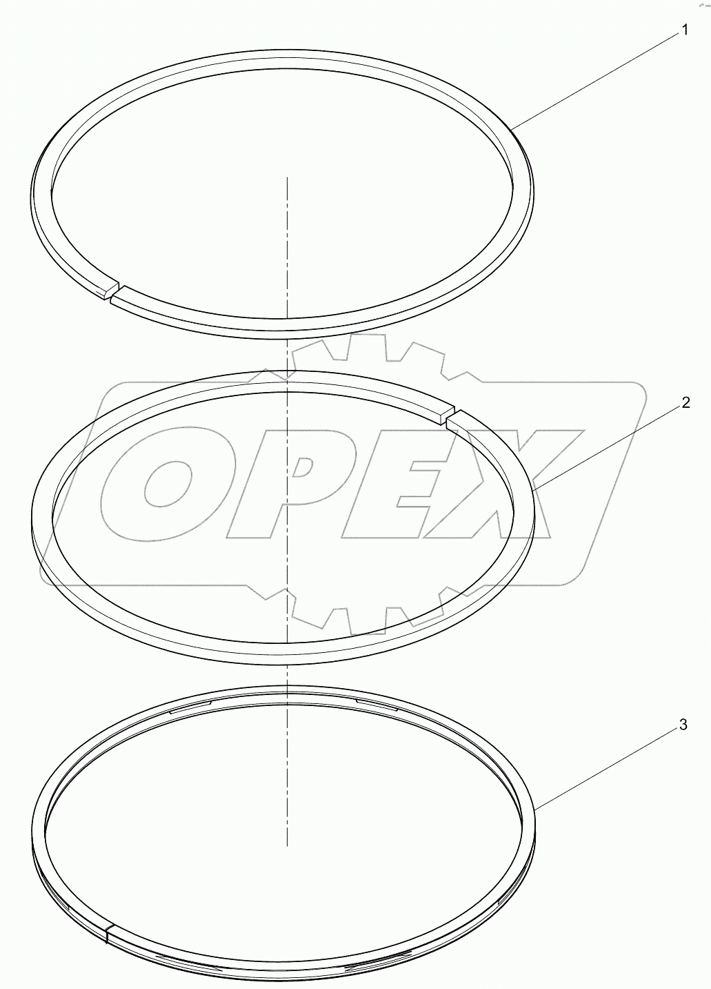  PISTON RING SET