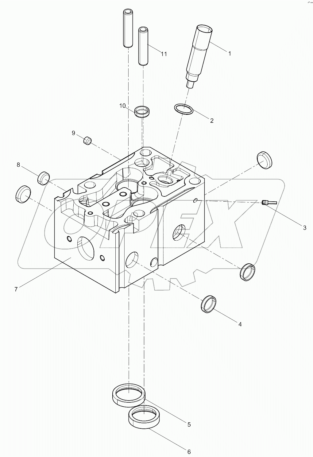  Cylinder head subassembly