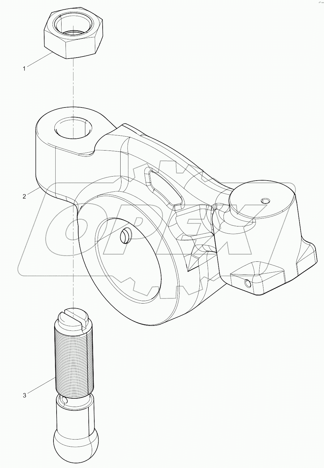  EVB Exhaust Rocker Arm Set