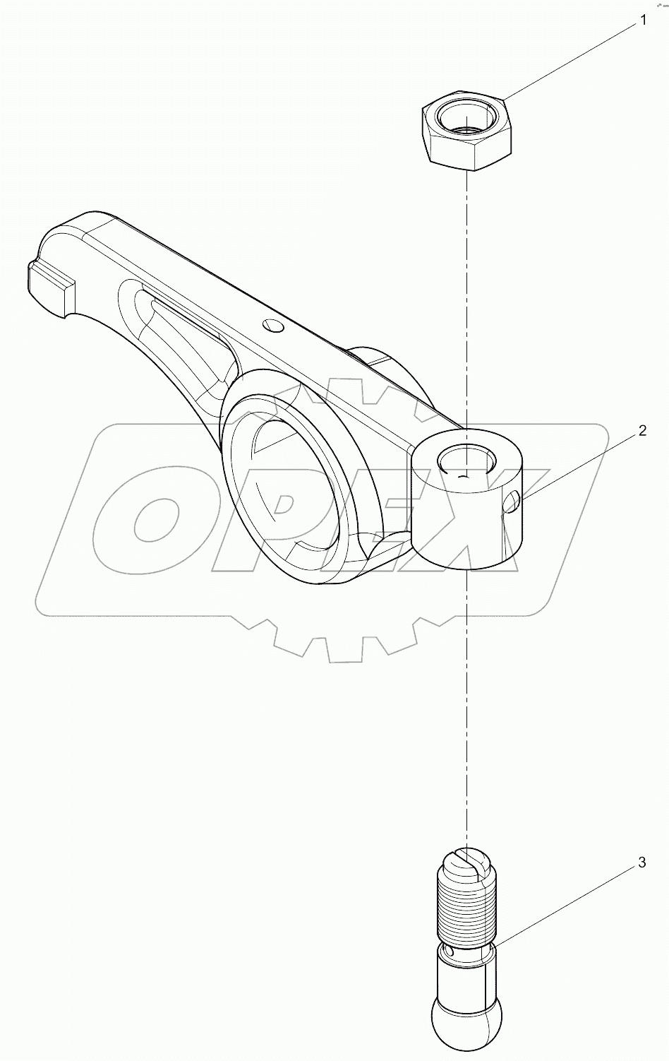  Intake valve rocker arm
