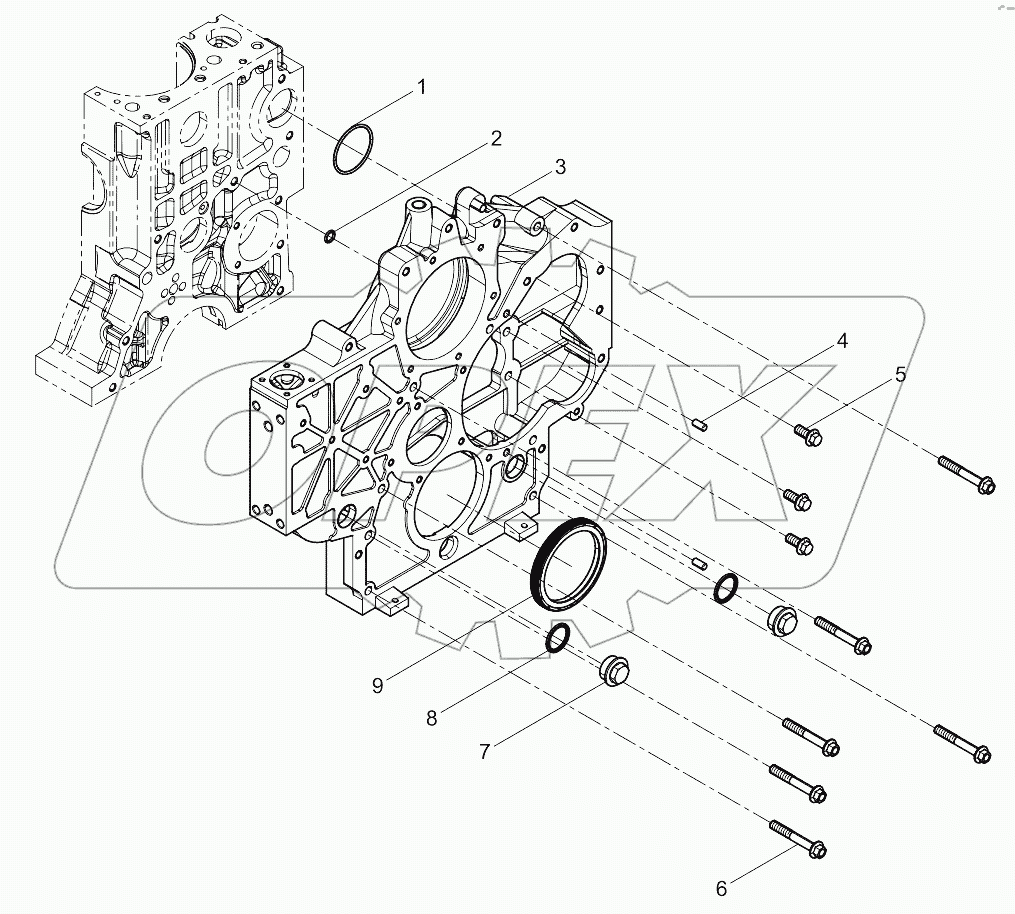  Timing Gear Room Assembly