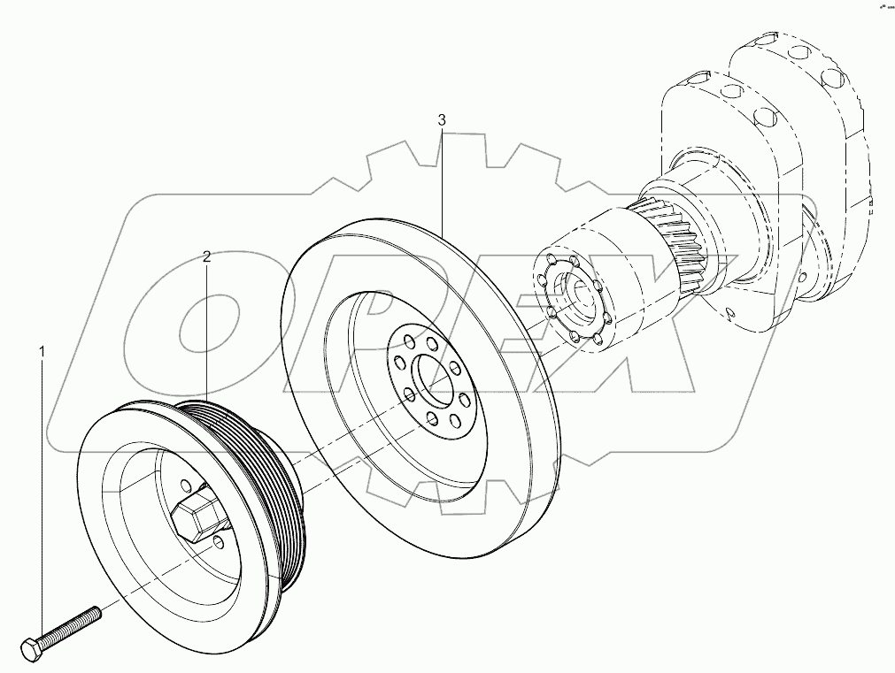  Crankshaft Pulley Group