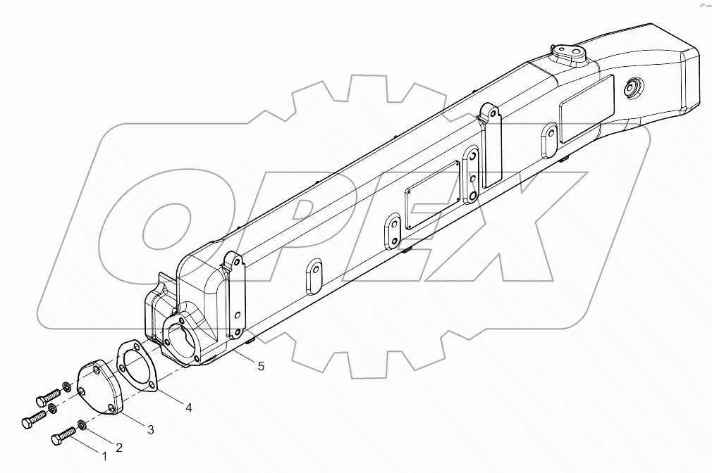  Air inlet pipe  assembly
