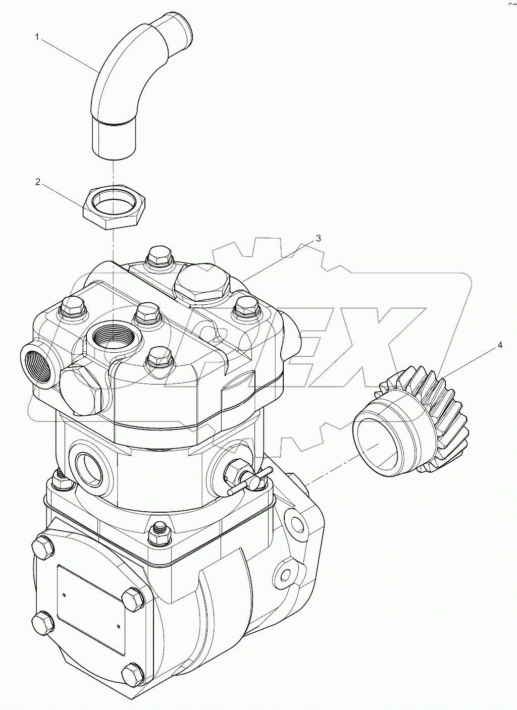  Air compressor assembly
