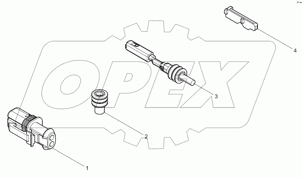  Starter connector assembly