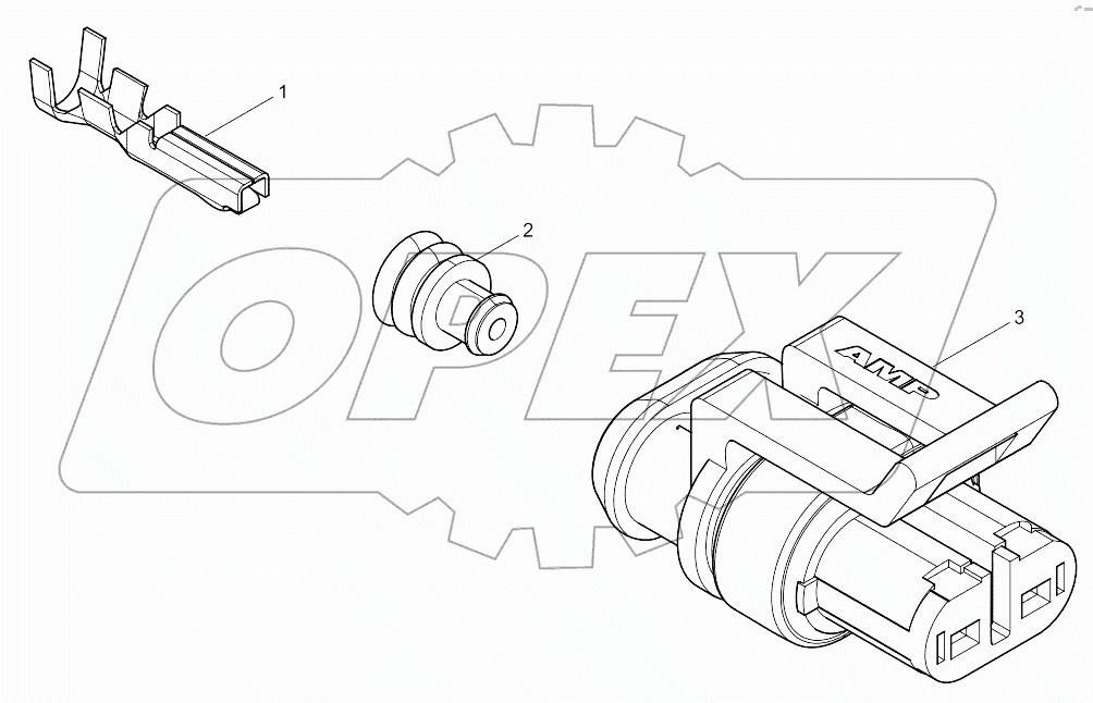  Electromagnetic fan coil 2 plug-in