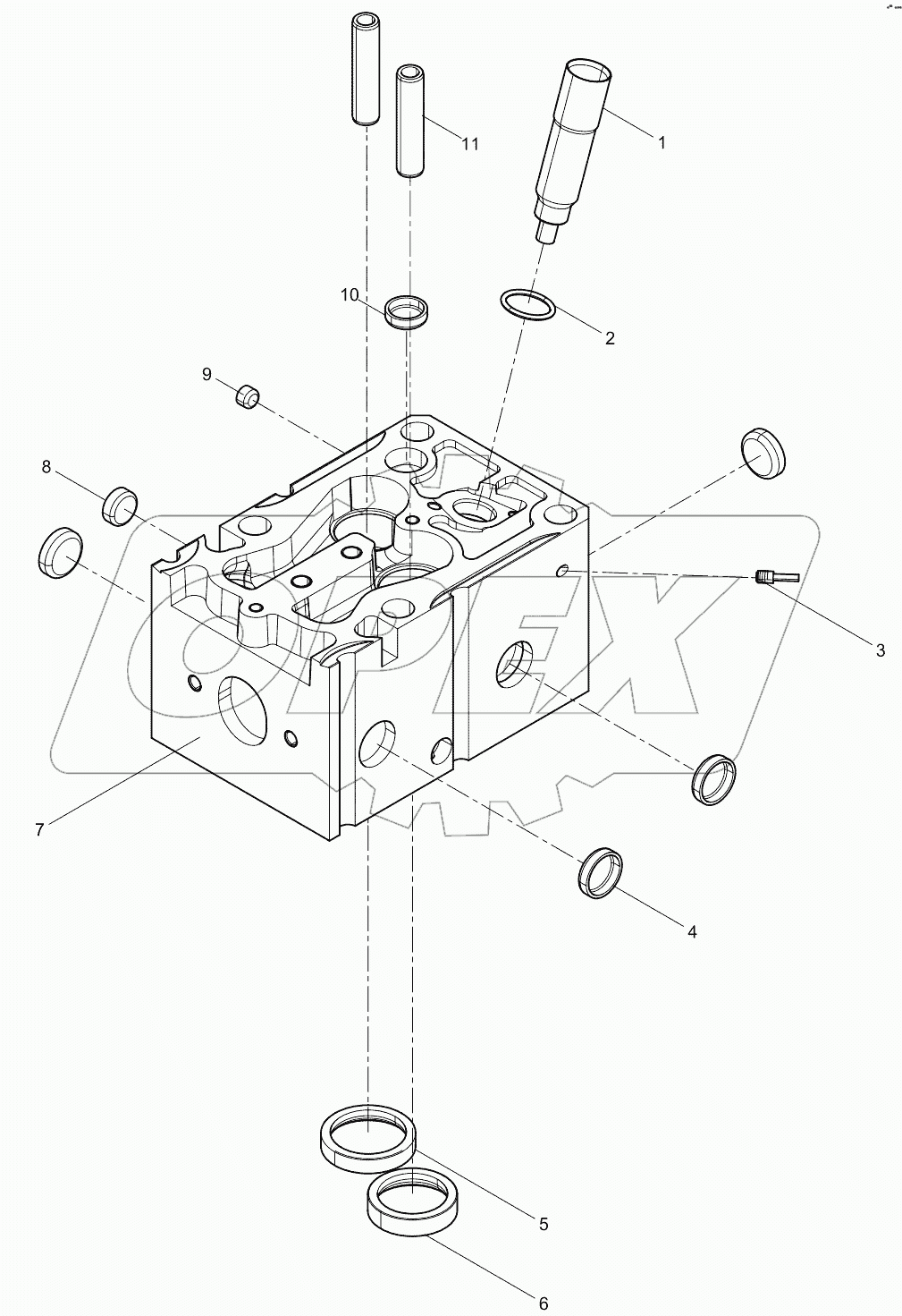  Cylinder head subassembly