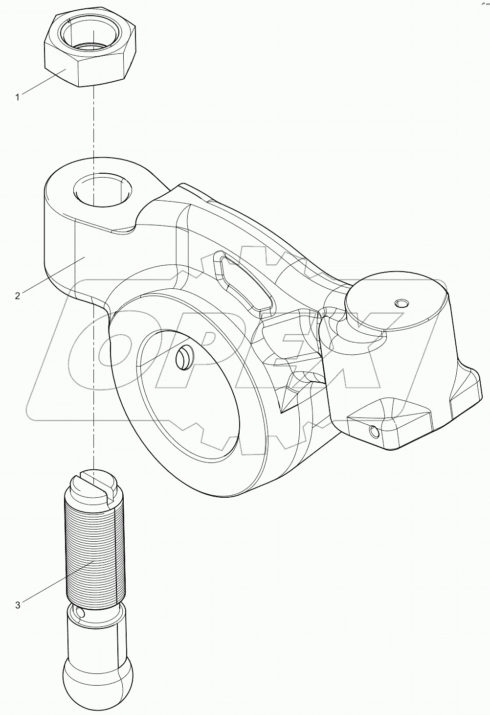  EVB Exhaust Rocker Arm Set