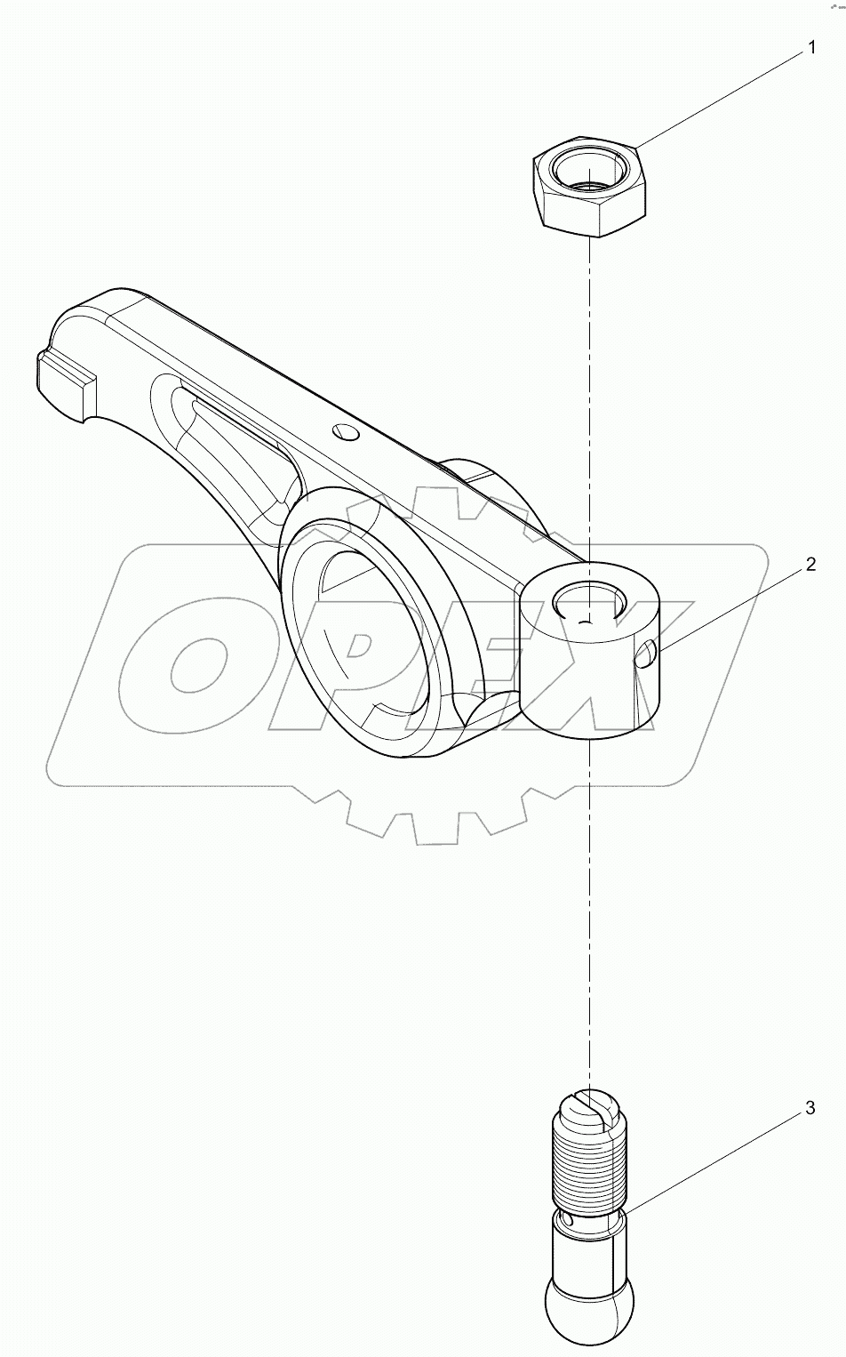  Intake valve rocker arm