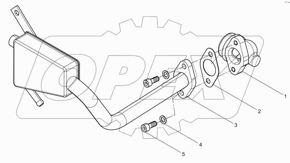  Oil-gas separator assembly