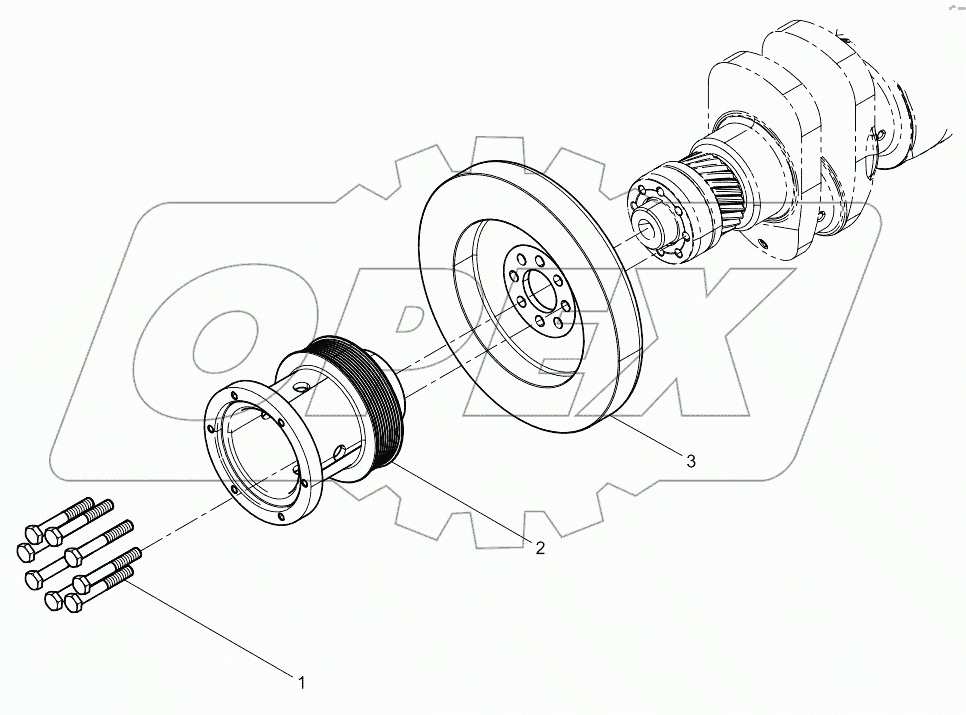  Crankshaft Pulley Group