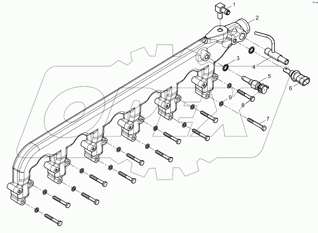  Water Outlet Pipe Group