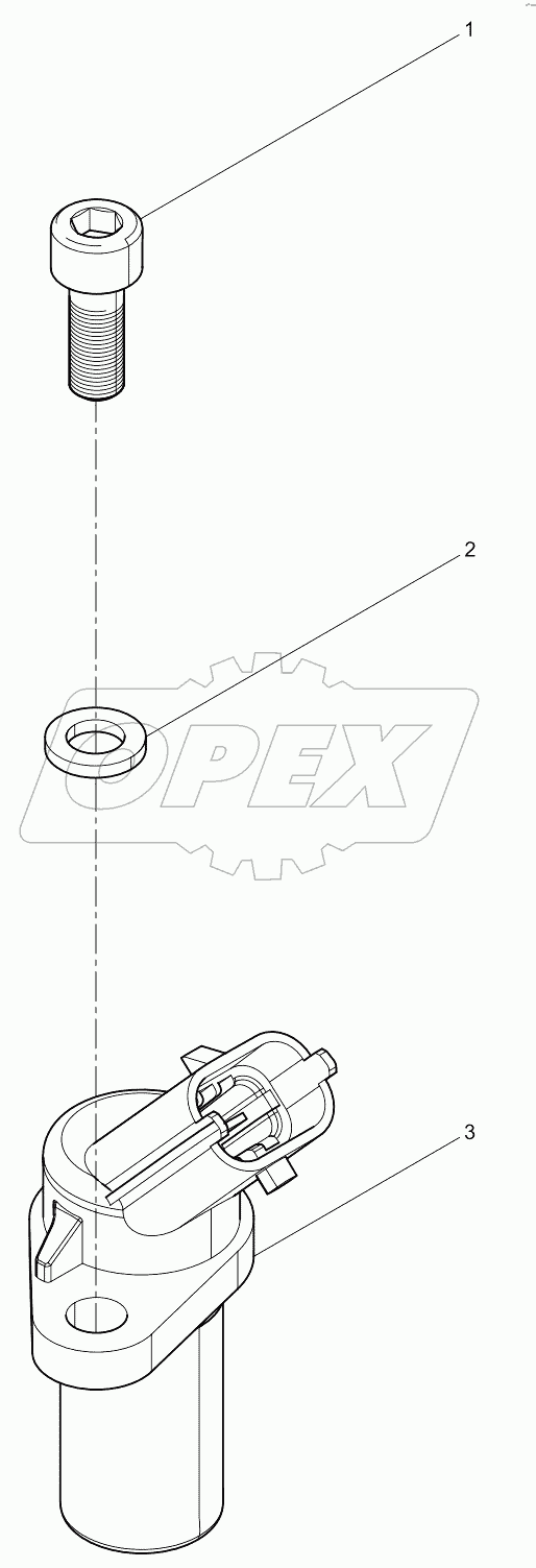  Speed sensor assembly