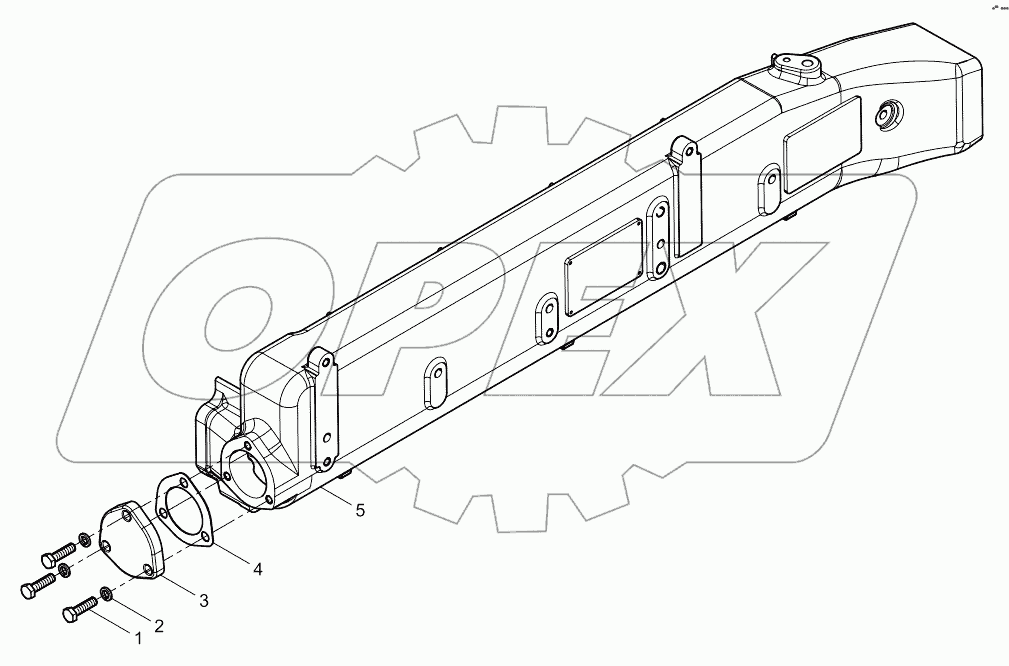  Air inlet pipe assembly