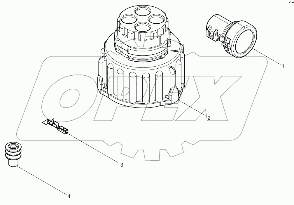  Exhaust temperature sensor connector