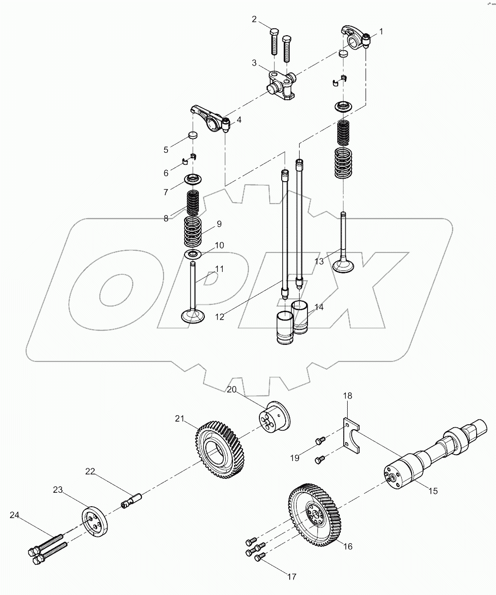  Valve Mechanism assembly