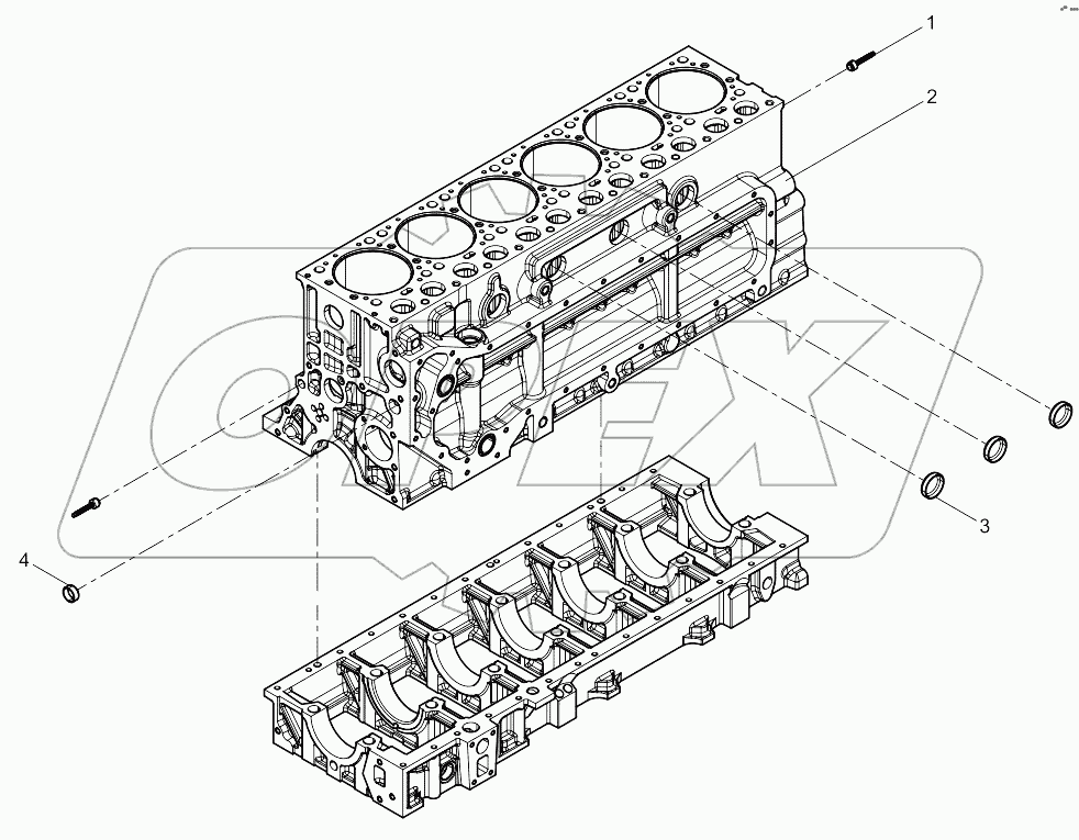  Crankcase assembly