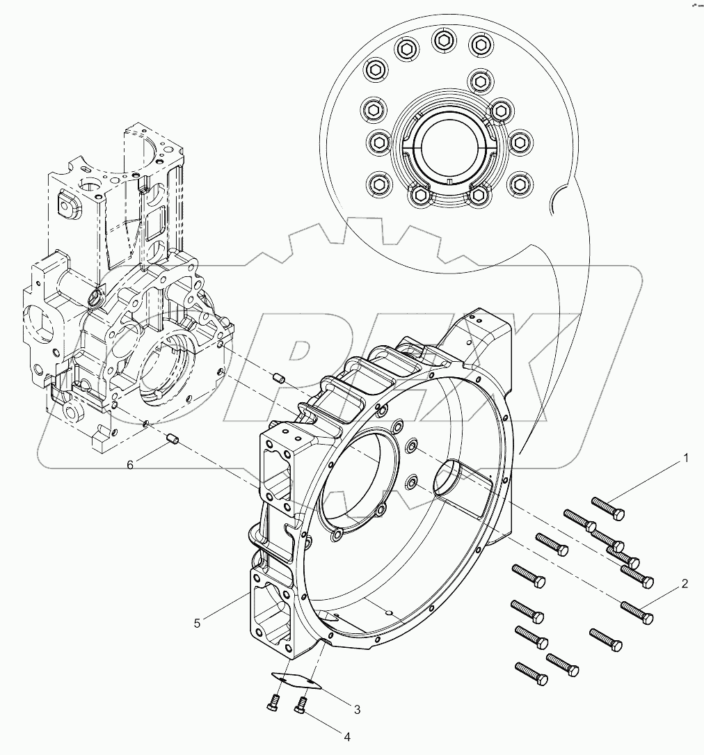  Flywheel Housing Group