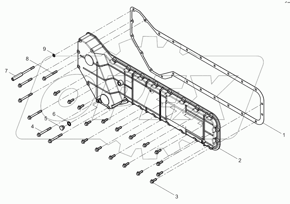  Oil cooler cap Group