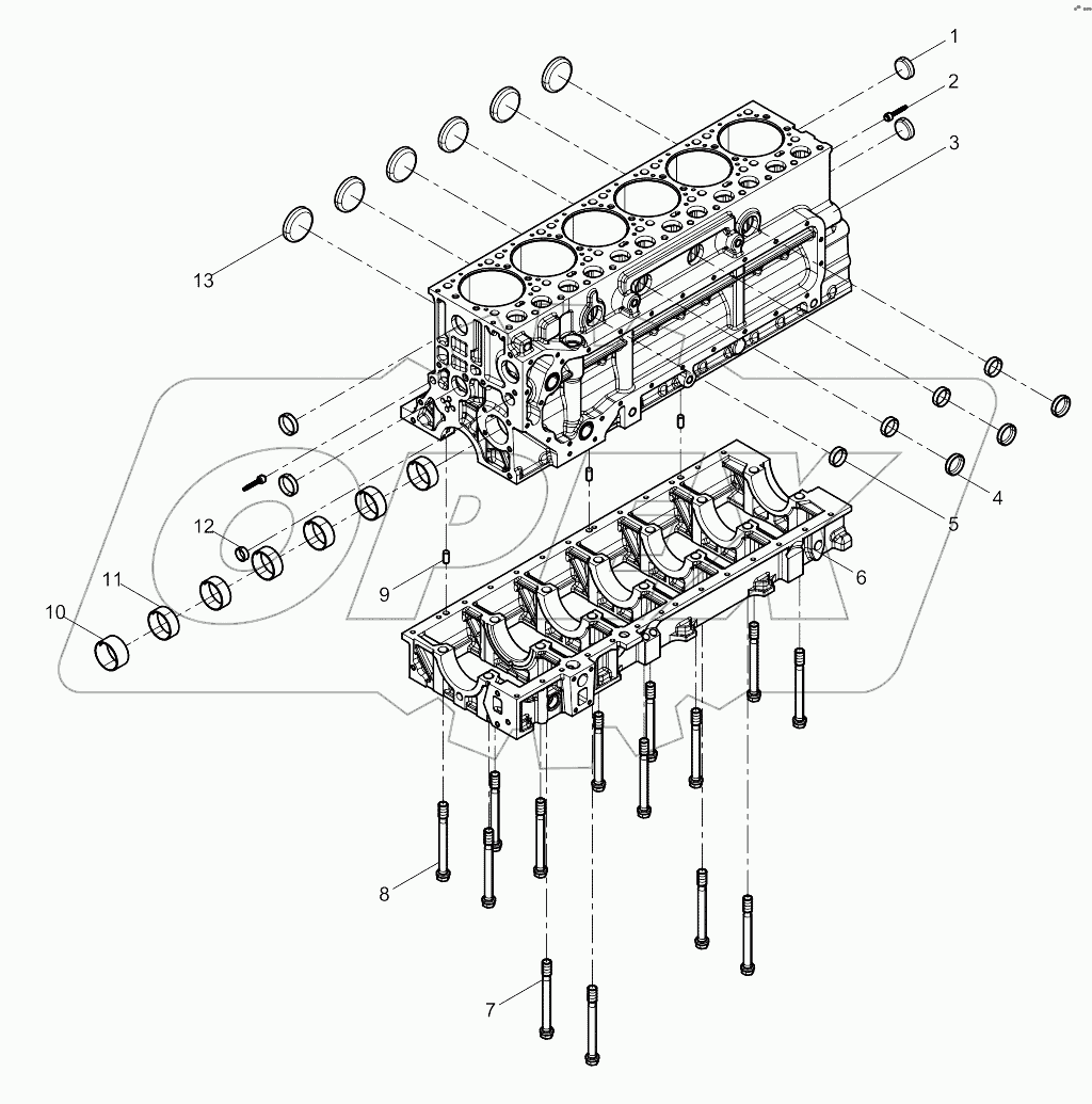  Cylinder Block Preassembly