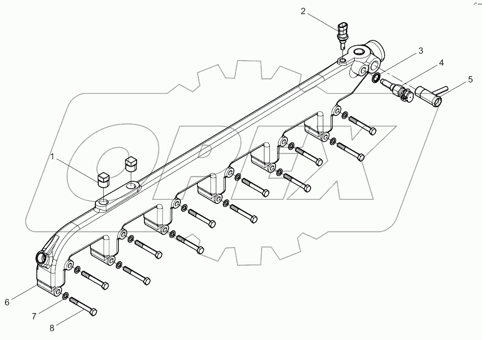  Water Outlet Pipe Group