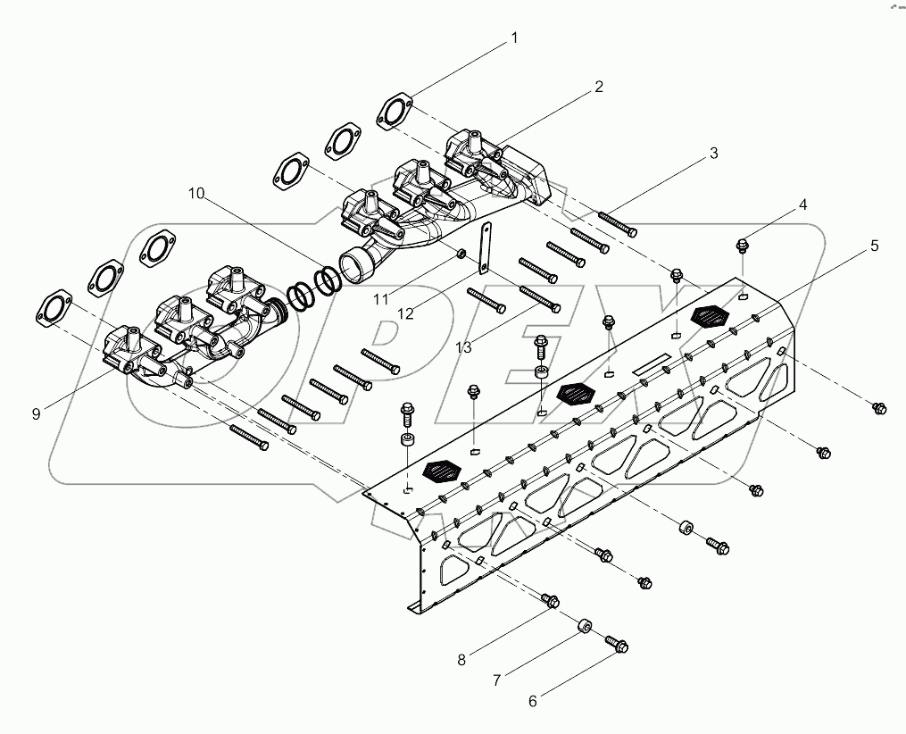  Exhaust Manifold Group