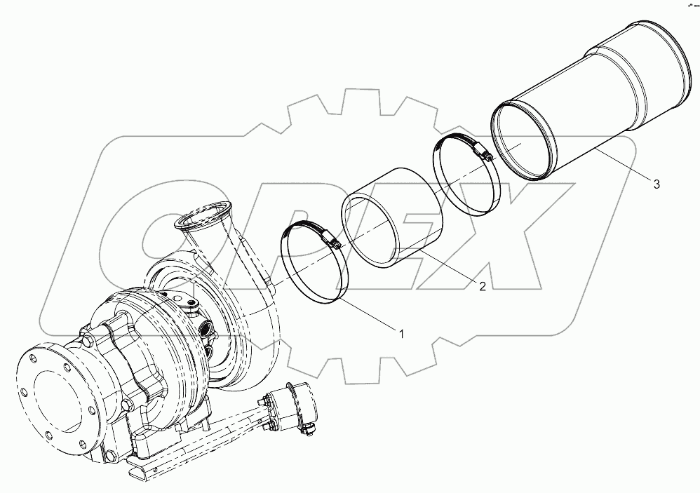  Compressor Pipe Group