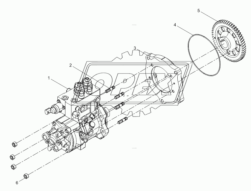 Injection pump assembly