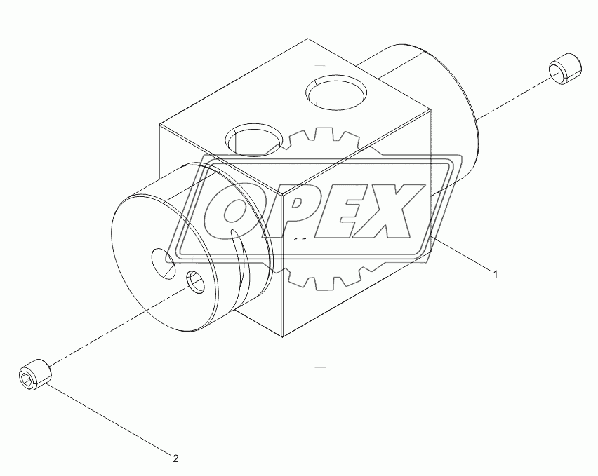 Rocker shaft combination subgroup