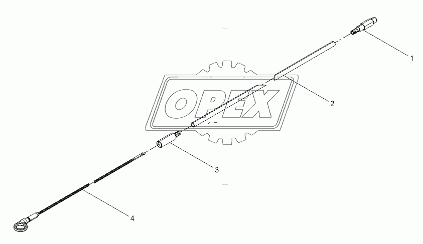 Oil dipstick assembly