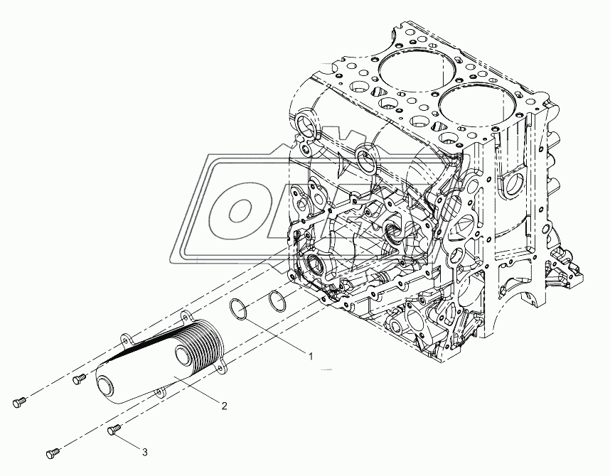 Oil cooler assembly