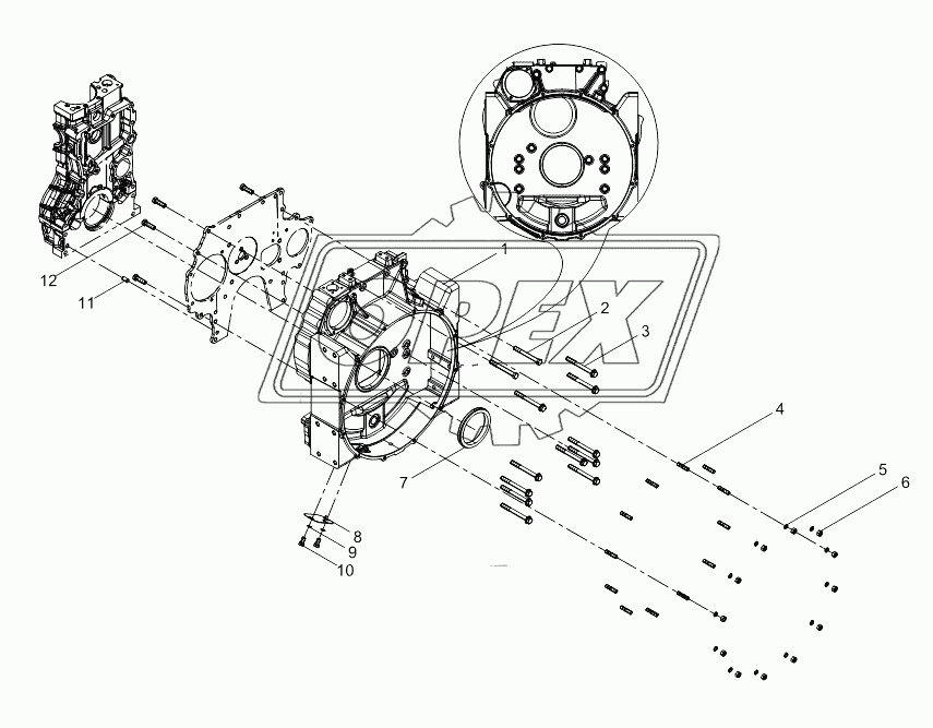 Flywheel Housing Group