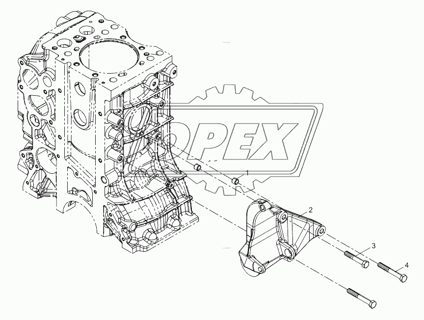 Generator Bracket Group