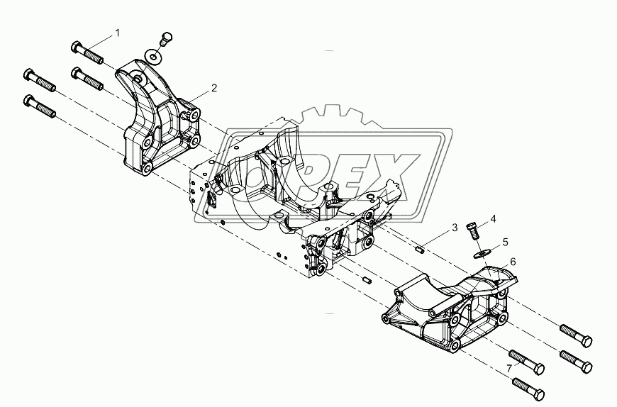 Engine Bracket Group